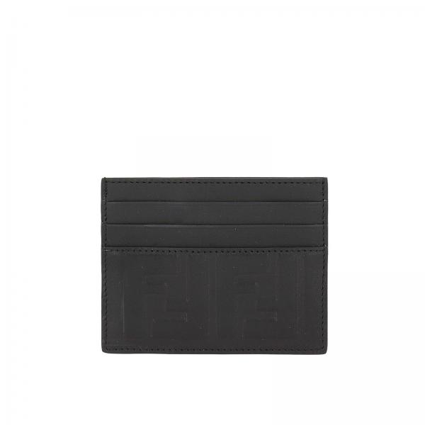 FENDI: Wallet men | Wallet Fendi Men Black | Wallet Fendi 7M0164 A18A ...