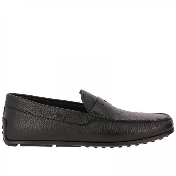 Pelle Con Traversina Gommini Fondo Mocassino Spider Vera In E Martellata Mini TKFJl1c