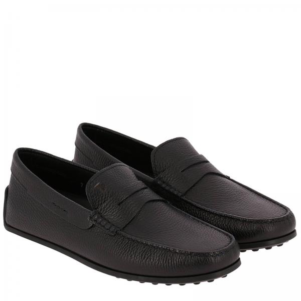 Pelle Con Traversina Gommini Fondo Mocassino Spider Vera In E Martellata Mini TKFJl1c
