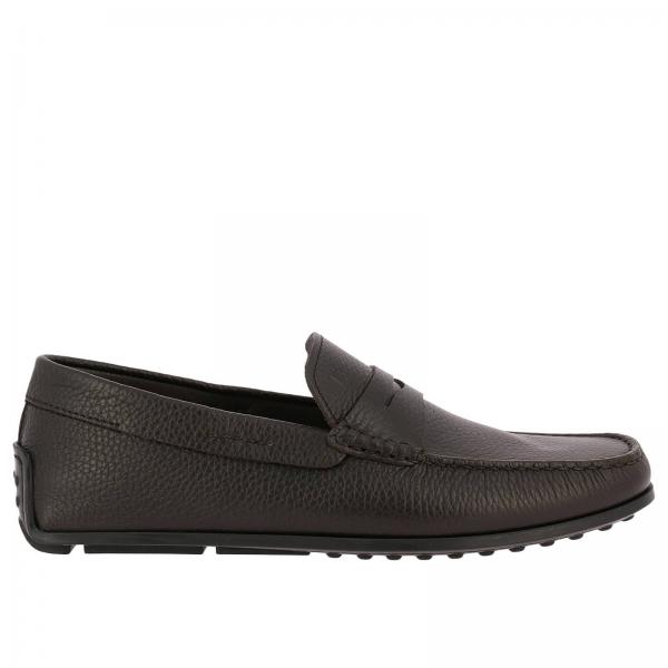 Pelle Con Traversina Gommini Fondo Mocassino Spider Vera In E Martellata Mini TKFJl1c