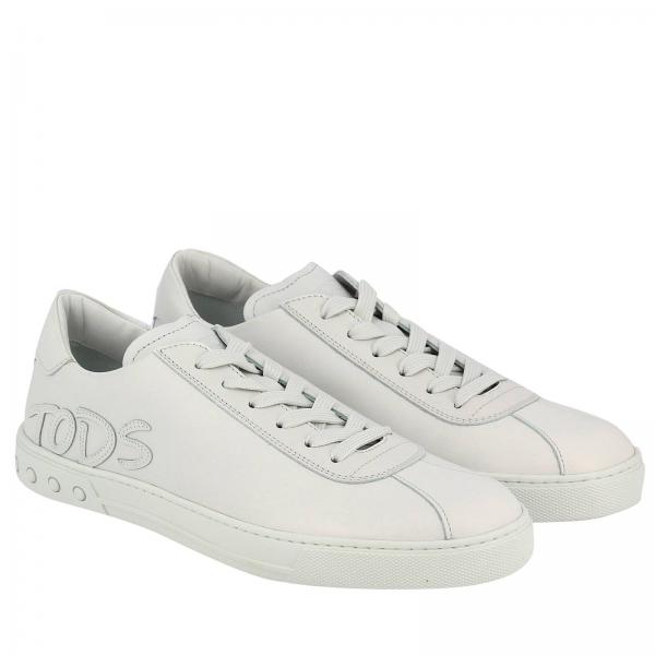 Stringata Gommini Mini Sneakers Patch Maxi Surf E In Pelle Vera Logo Liscia Con Ig6f7Yymbv