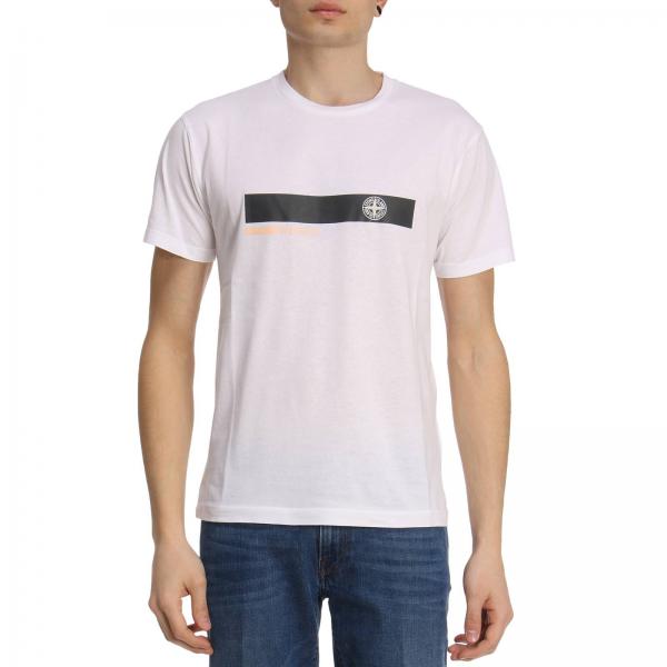 STONE ISLAND: T-shirt men | T-Shirt Stone Island Men White | T-Shirt ...