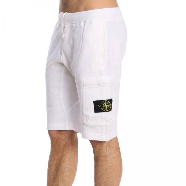 stone island white pants