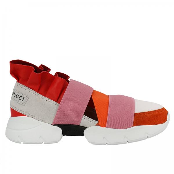 Emilio Pucci Outlet: Shoes women | Sneakers Emilio Pucci Women Red ...