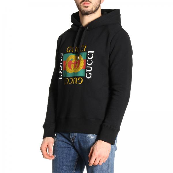GUCCI Sweater men Sweater Gucci Men Black Sweater Gucci 454585