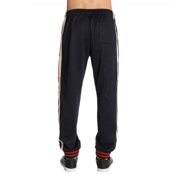 GUCCI Pants men Pants Gucci Men Blue Pants Gucci 474635 X5T39