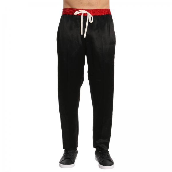 GUCCI Pants men Pants Gucci Men Black Pants Gucci 519563 Z791A