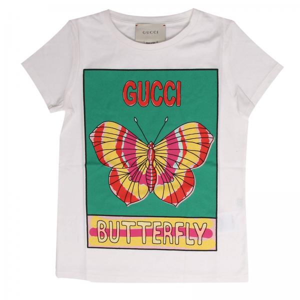 GUCCI: T-shirt kids | T-Shirt Gucci Kids White | T-Shirt Gucci 503646 ...