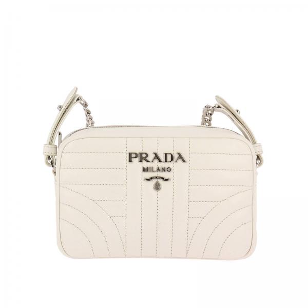 PRADA: Shoulder bag women | Mini Bag Prada Women White | Mini Bag Prada ...