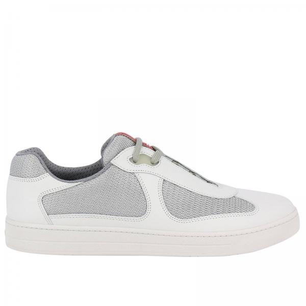 Cup Stringata America's Pelle Micro In Operata Sneakers Tela E Ov8mNwn0