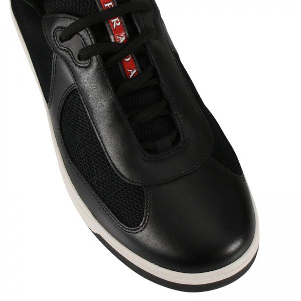 Cup Stringata America's Pelle Micro In Operata Sneakers Tela E Ov8mNwn0