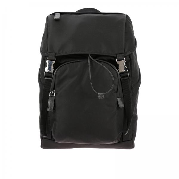 PRADA: Bags men - Black | Backpack Prada 2VZ135 V.HOY 973 GIGLIO.COM