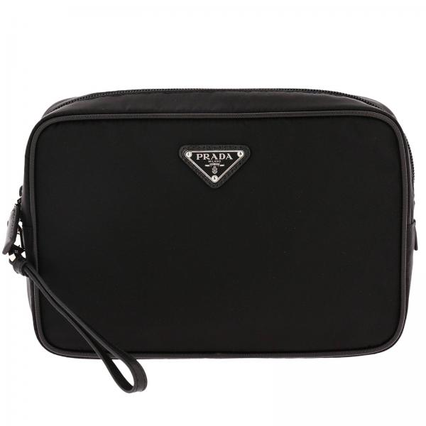 PRADA: Bags men - Black | Briefcase Prada 2NE007 064 GIGLIO.COM