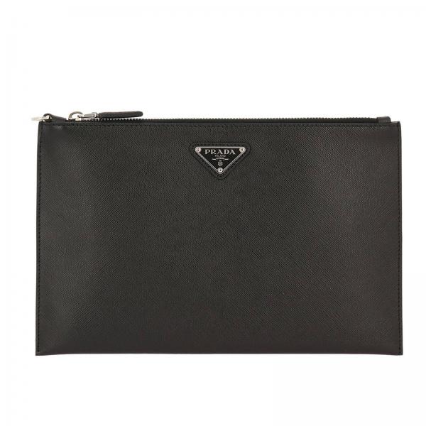 prada saffiano pochette