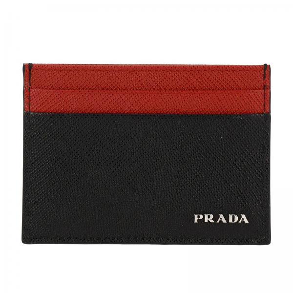 PRADA: Wallet men | Wallet Prada Men Black | Wallet Prada 2MC149 C5S ...