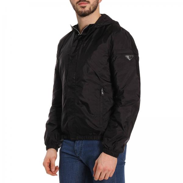 PRADA Jacket men Jacket Prada Men Black Jacket Prada SGN522 Q04
