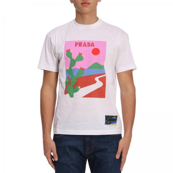 prada white tshirt