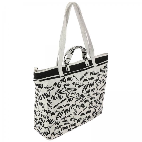 Doppi E MiuShopping A Manici Xl Stampa All Denim Borsa Con 2eu0 Over Donna 5bg108 Mano In nX8wPNk0O