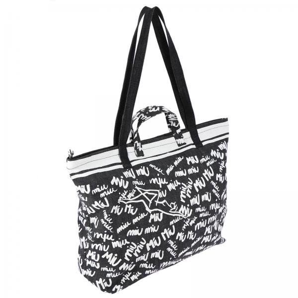 Doppi E MiuShopping A Manici Xl Stampa All Denim Borsa Con 2eu0 Over Donna 5bg108 Mano In nX8wPNk0O