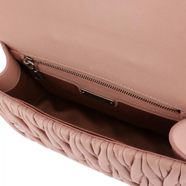 N88 Matelassè Donna Lock Mini Pelle Con In Borsa MiuLady Maxi Gioiello 5bh609 Soft D2EW9HIY