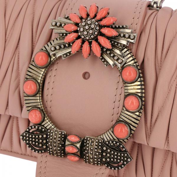 N88 Matelassè Donna Lock Mini Pelle Con In Borsa MiuLady Maxi Gioiello 5bh609 Soft D2EW9HIY