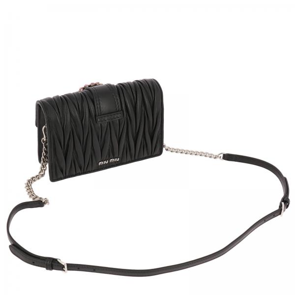 Borsa Con Mini MiuBandoliera In Soft Matelassè Maxi N88 Gioiello 5bh077 Lock Pelle Donna lJcKF13T
