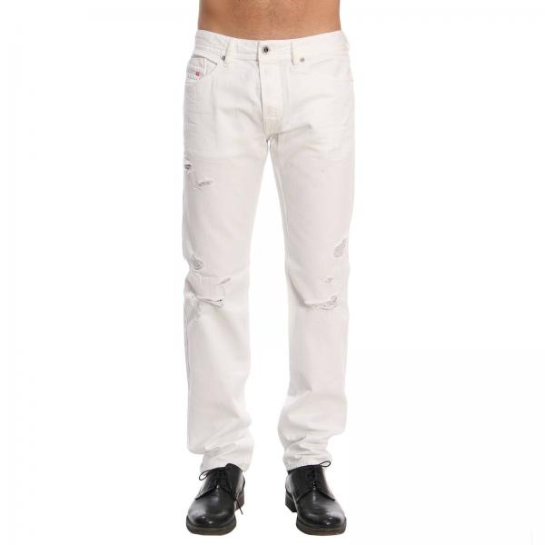 Diesel Outlet: Jeans men | Jeans Diesel Men White | Jeans Diesel 00SDHB ...