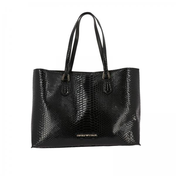 Emporio Armani Outlet: Shoulder bag women - Black | Shoulder Bag ...