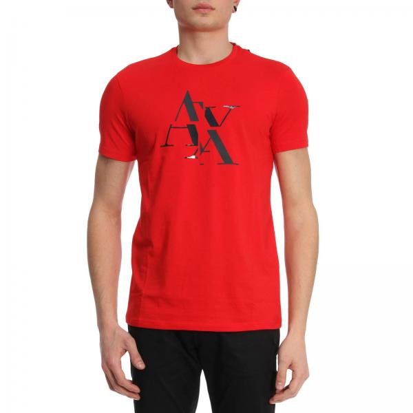Armani Exchange Outlet: T-shirt men | T-Shirt Armani Exchange Men Red ...
