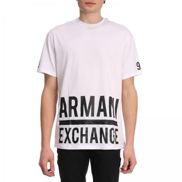 Armani Exchange Outlet: T-shirt men - White | T-Shirt Armani Exchange ...