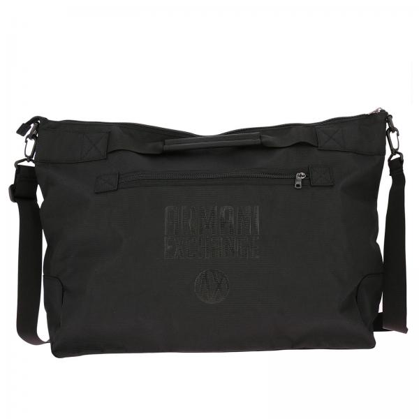 armani changing bag black