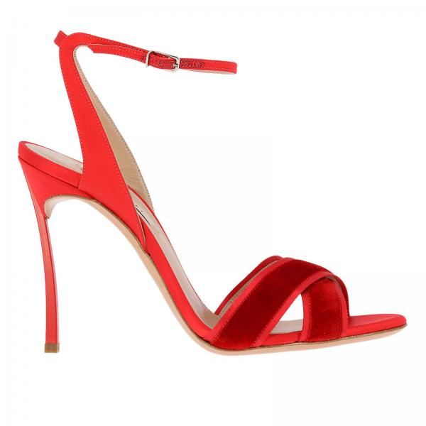 CASADEI: Shoes women - Red | Heeled Sandals Casadei 1L791K100T X443 ...