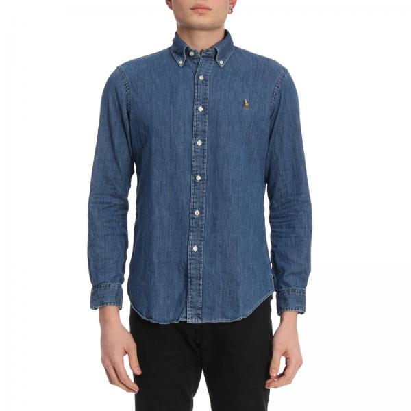 Polo Ralph Lauren Outlet Shirt men Shirt Polo Ralph Lauren Men Denim