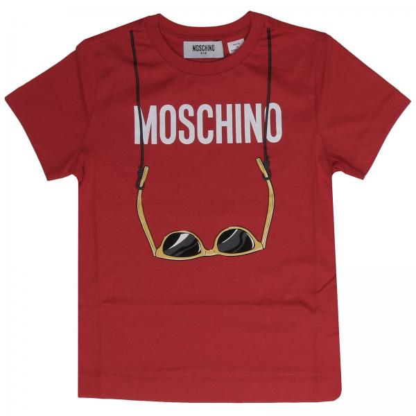 Moschino Kid Outlet: T-shirt kids | T-Shirt Moschino Kid Kids Red | T ...