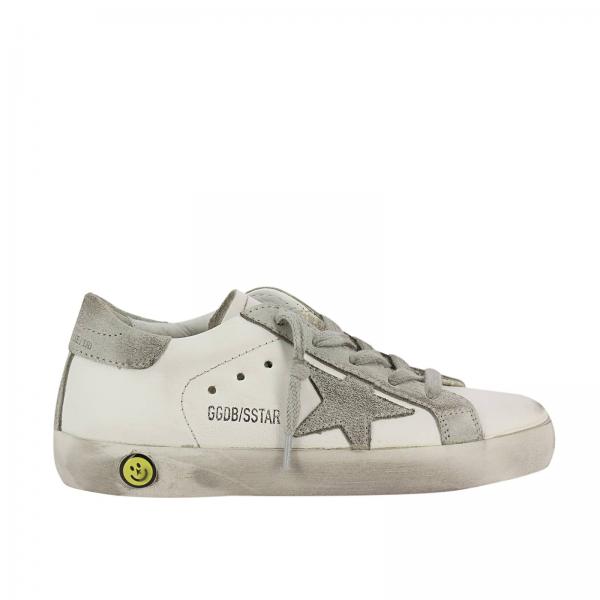 Golden Goose Outlet Shoes kids White Shoes Golden Goose GCOKS001