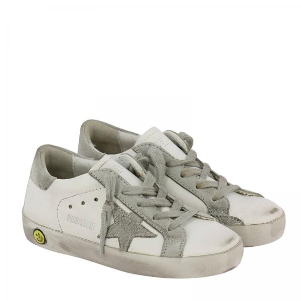 Golden Goose Outlet Shoes kids White Shoes Golden Goose GCOKS001