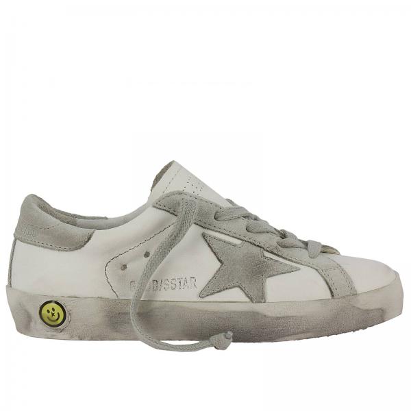 Golden Goose Outlet Shoes kids Shoes Golden Goose Kids White Shoes