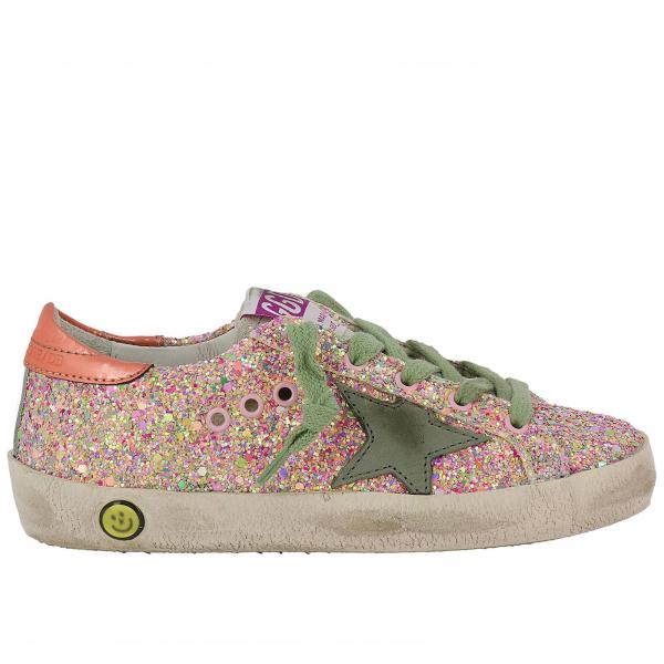 golden goose rosa glitter