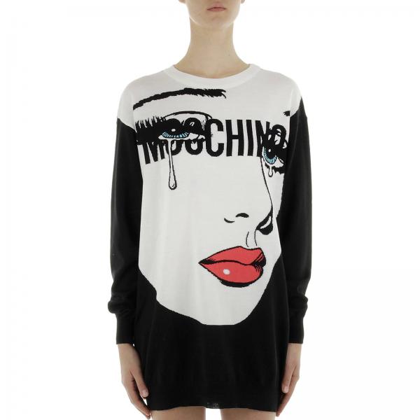 Moschino Couture Outlet: Dress MoschinoEyes Capsule Collection in ...