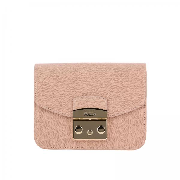 Furla Outlet: Shoulder bag women | Mini Bag Furla Women Blush Pink ...