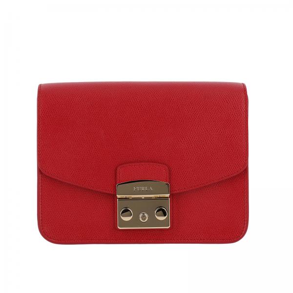 Furla Outlet: Shoulder bag women - Strawberry | Mini Bag Furla 941915 ...