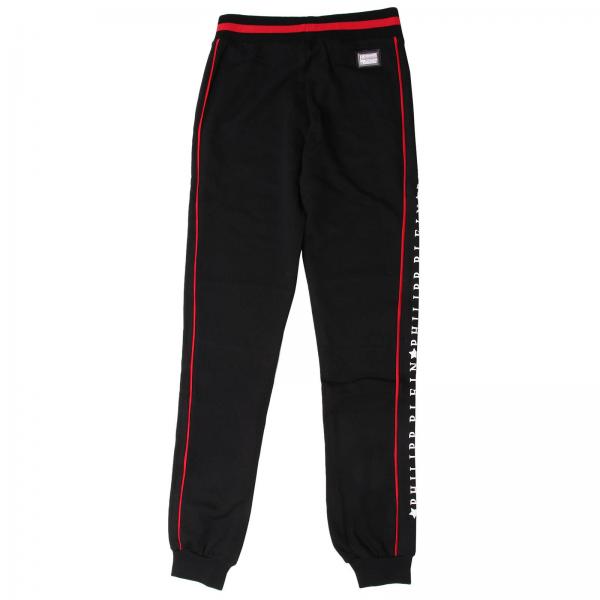 Philipp Plein Outlet: Pants kids | Pants Philipp Plein Kids Black ...