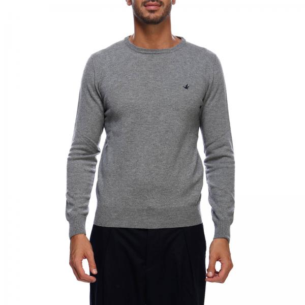 Brooksfield Outlet: Sweater men - Grey | Sweater Brooksfield 203E K030 ...