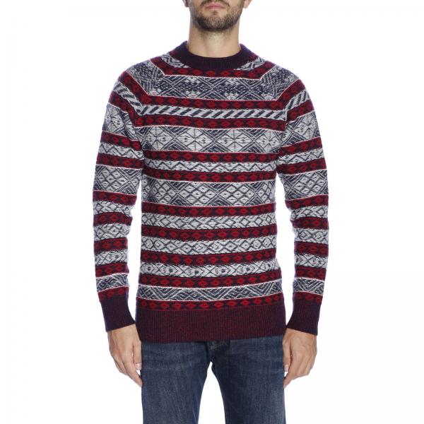 Diesel Black Gold Outlet Sweater men Charcoal Sweater Diesel Black