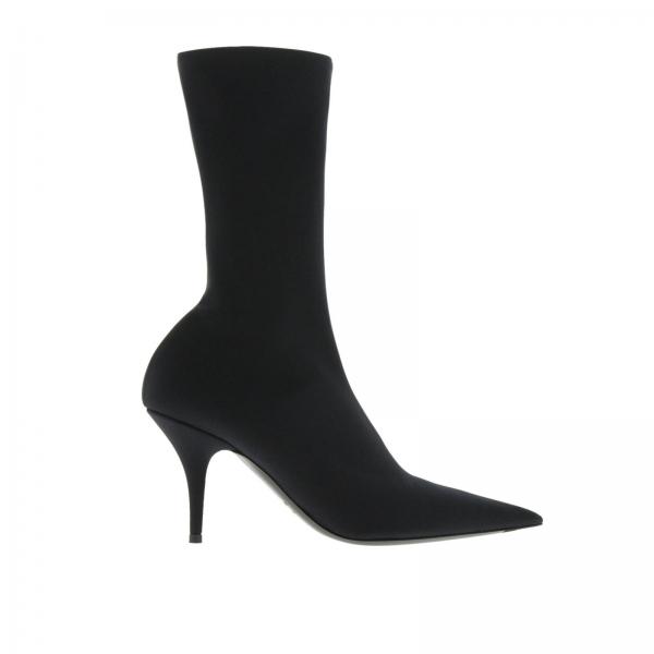 balenciaga black booties