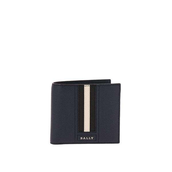 BALLY: Wallet men - Blue | Wallet Bally TRASAI.LT GIGLIO.COM