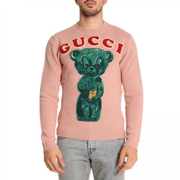 pink gucci sweater mens