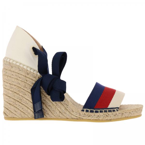 GUCCI Shoes women Red Wedge Shoes Gucci 525728 H91K0