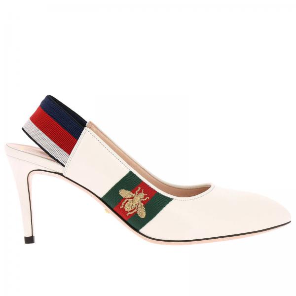 GUCCI Shoes women White Court Shoes Gucci 525941 0HEN0