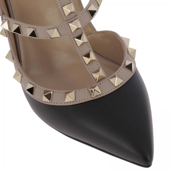Con Pelle Ankle Rockstud Metalliche Liscia Strap In Borchie vN8Pmwyn0O
